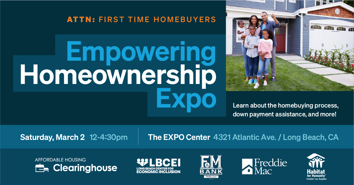 First Time Homebuyer Homeownership Expo