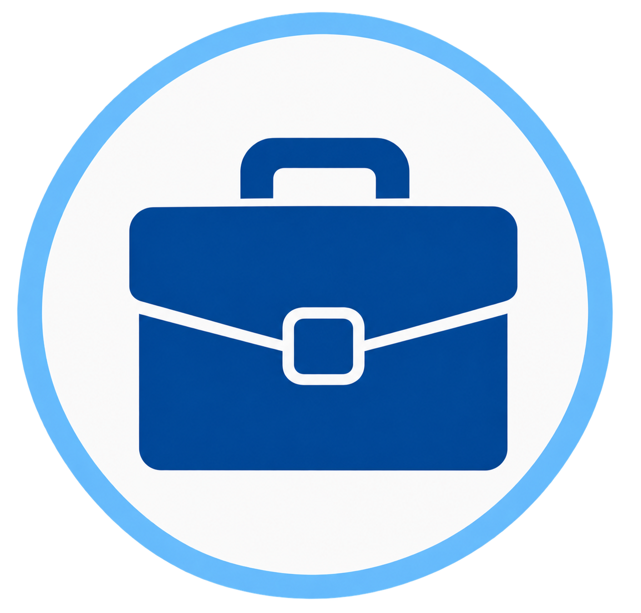 Icon of a briefcase representing attornies